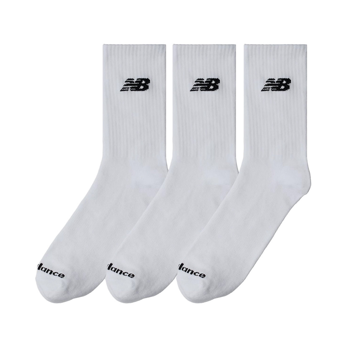 (W) 뉴발란스 경량 쿼터 삭스 화이트 (3개입)((W) New Balance Lightweight Quarter Socks White (3 Pack))