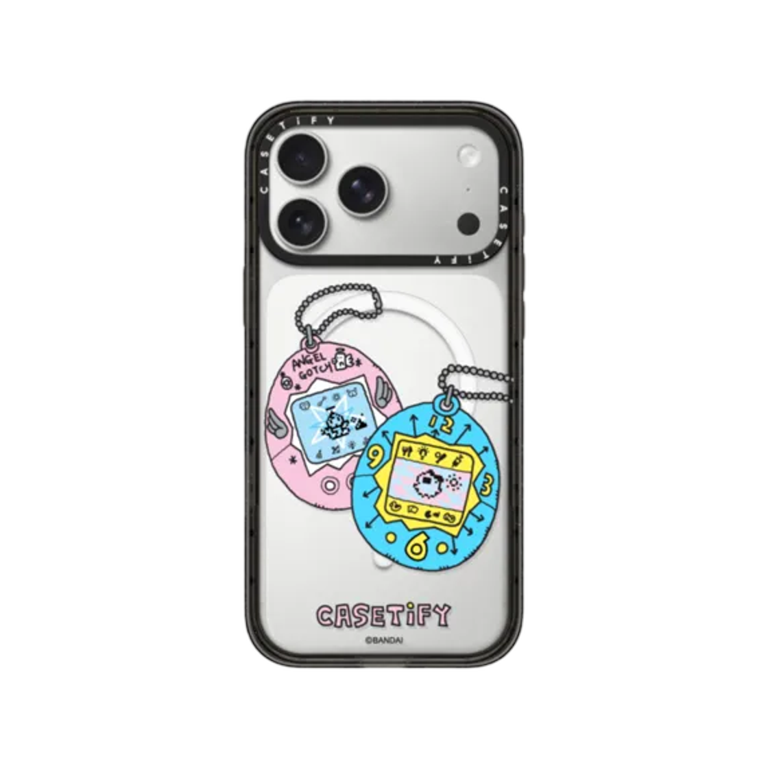 케이스티파이 x 다마고치 에그 디바이스 임팩트 맥세이프 케이스(Casetify x Tamagotchi Egg Device Impact Magsafe Case) - 1