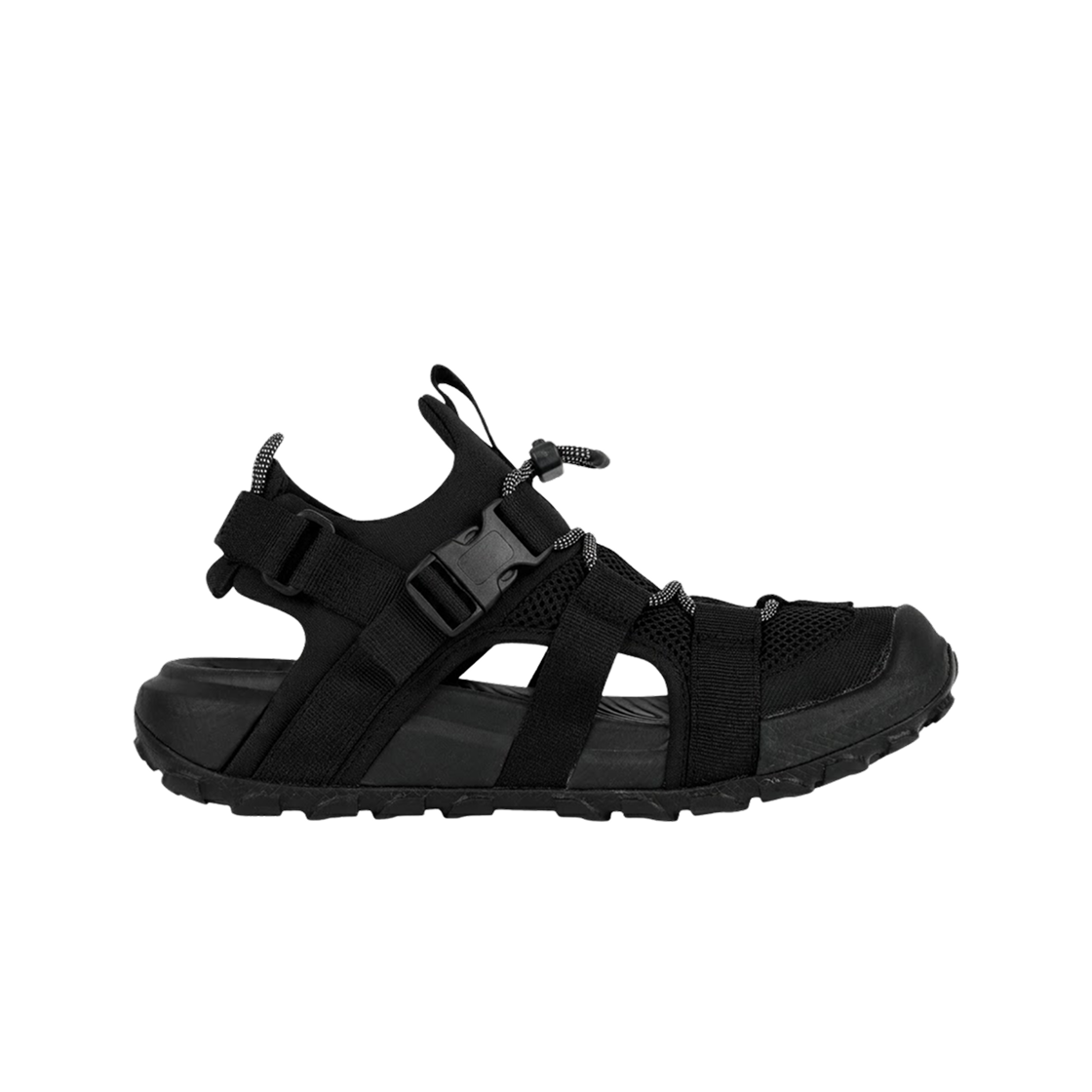 NS82S62J (W) The North Face White Label Explore Camp Shandal Black