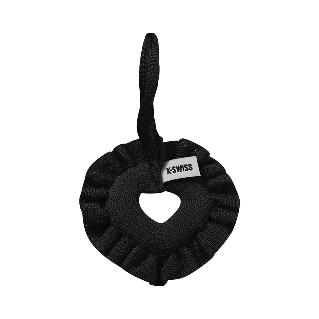 케이스위스 x 플리츠마마 우먼 하트 키링 블랙(K-SWISS x PLEATSMAMA W Heart Keyring Black)