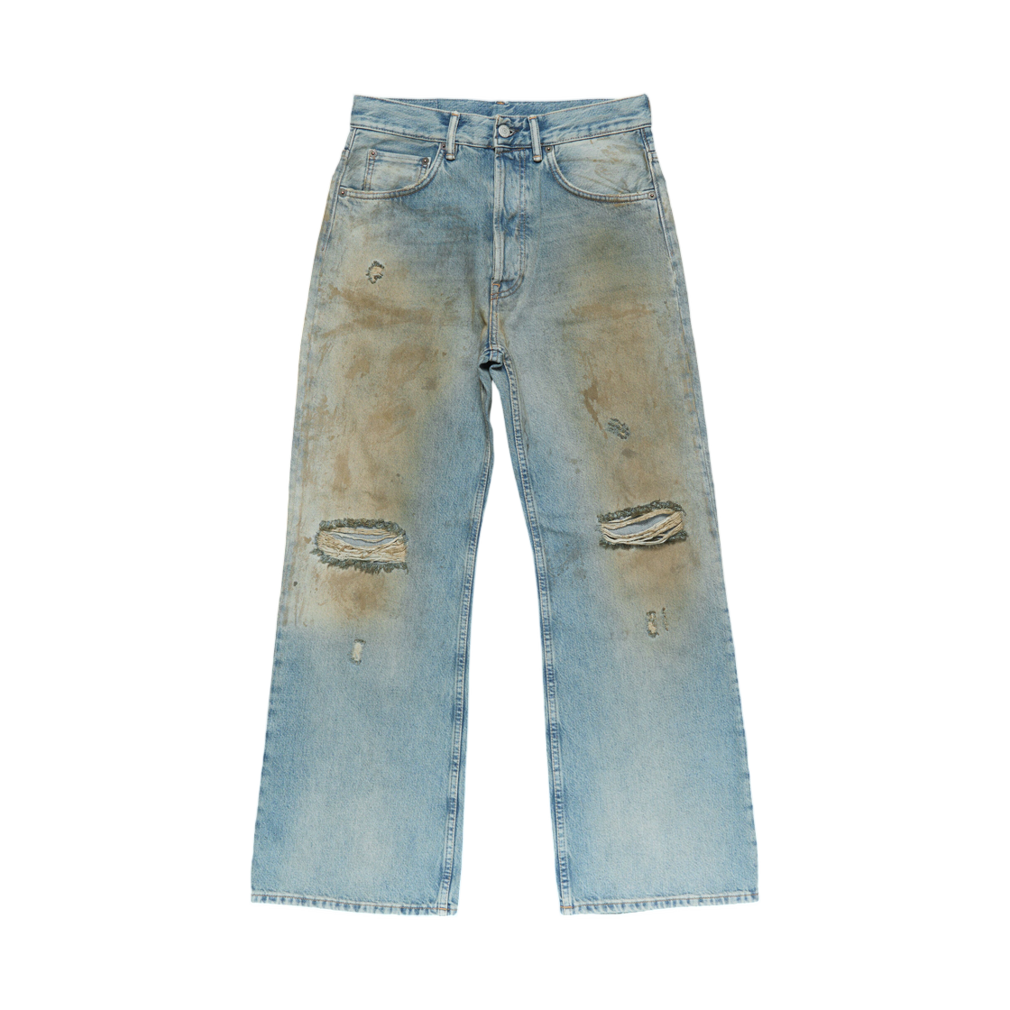 아크네 스튜디오 진 스터드 2021M 미드 블루(Acne Studios Jeans with Studs 2021M Mid Blue) - 1
