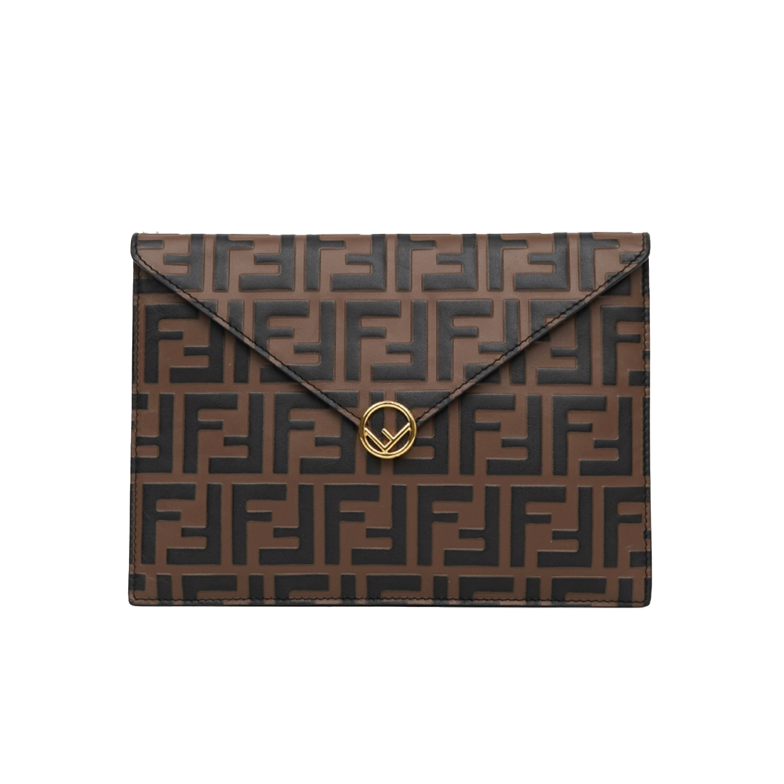 ITARGOQTQDR8 Fendi Flat Pouch Clutch Bag 8N0152ADYMF13VK