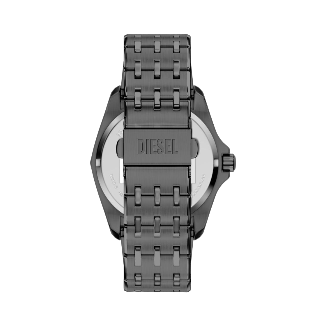 디젤 Dz2238 스팅어 건메탈 쿼츠 44mm 스테인리스 스틸 블루(Diesel Dz2238 Stinger Gunmetal Quartz 44mm Stainless Steel Blue) - 2