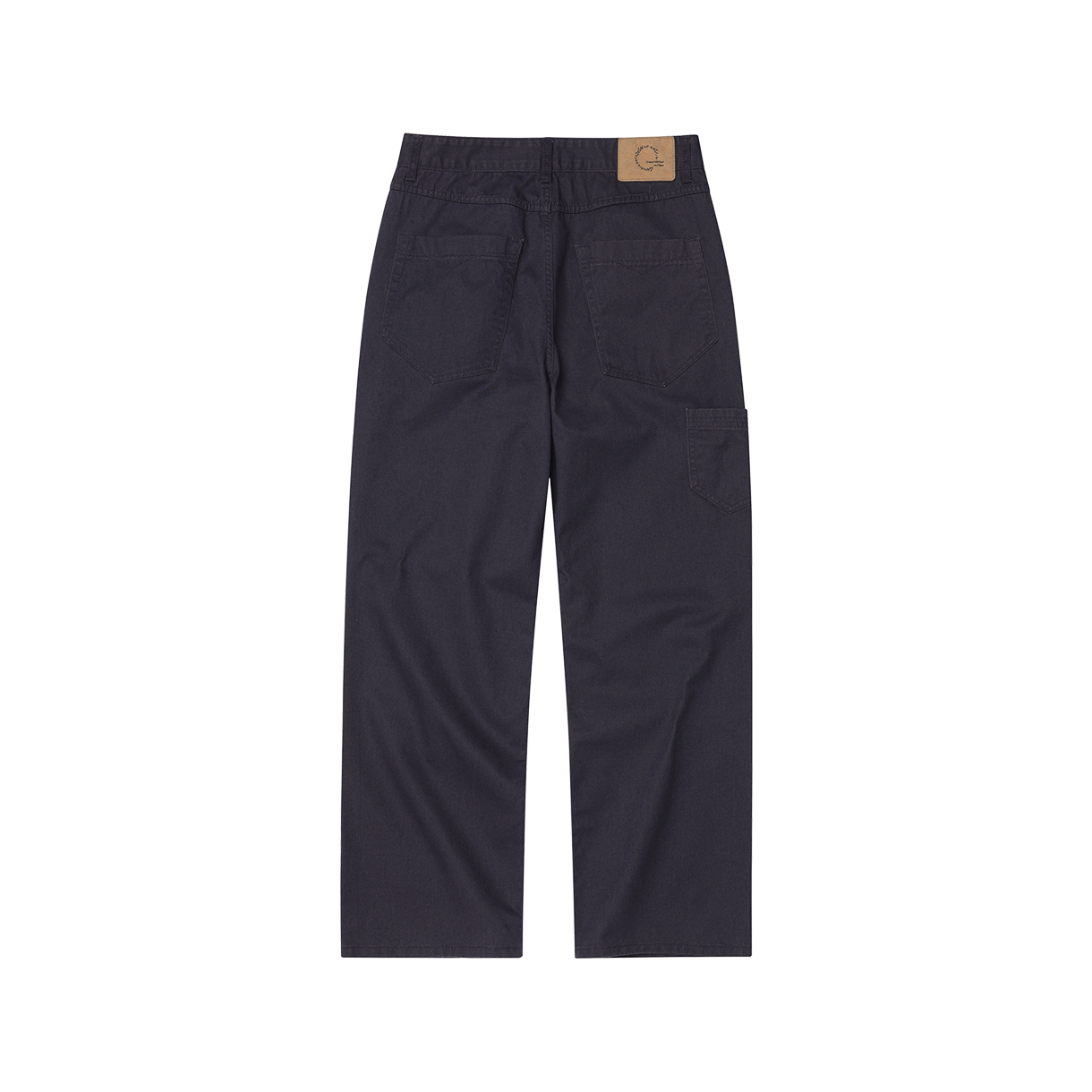 조우 로우 라이즈 핏 카치온 레귤러 팬츠 워시드 네이비(CHOWOO Low Rise Fit Cationic Regular Pants Washed Navy) - 2