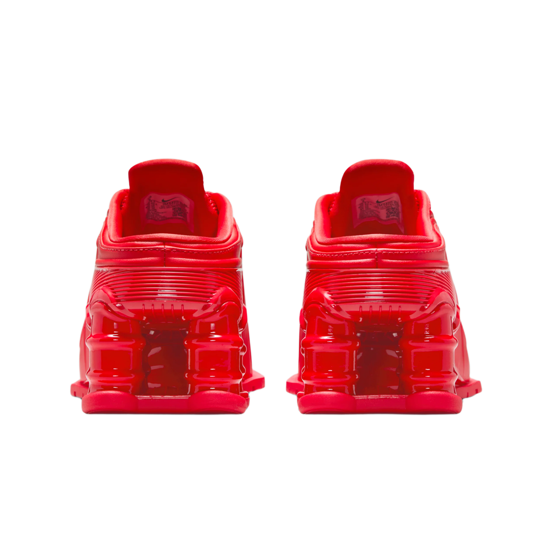 나이키 x 마틴 로즈 샥스 MR4 파이어 레드 블랙(Nike x Martine Rose Shox MR4 Fire Red Black) - 3