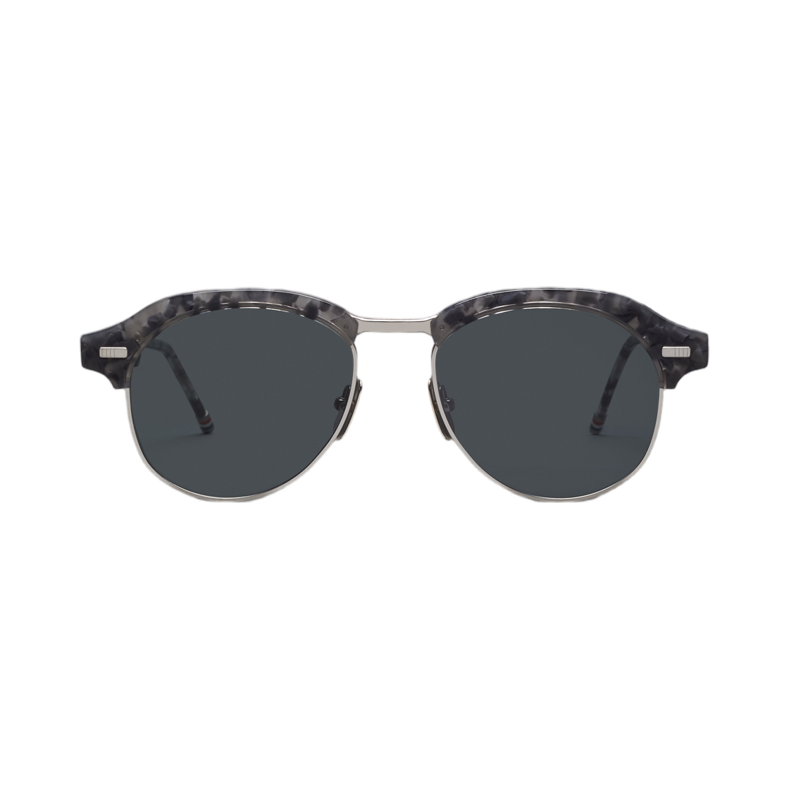 톰브라운 아세테이트 앤 티타늄 파일럿 선글라스 다크 그레이(Thom Browne Acetate and Titanium Pilot Sunglasses Dark Grey)