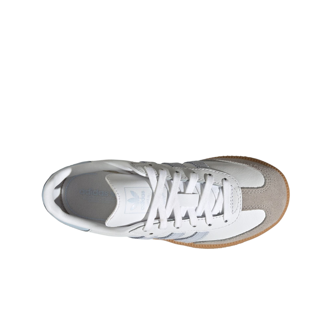 (C) 아디다스 오리지널스 삼바 OG 클라우드 화이트 크리스탈 스카이((C) Adidas Originals Samba OG Cloud White Crystal Sky) - 2