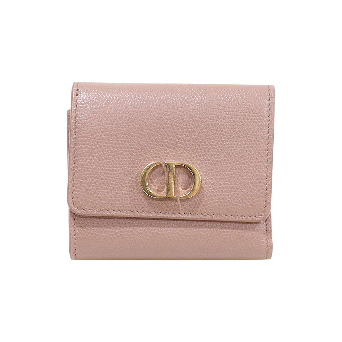 ITTOKWP7LHU2 Dior S20570WBH Beige Calfskin 30 Montaigne Lotus Wallet
