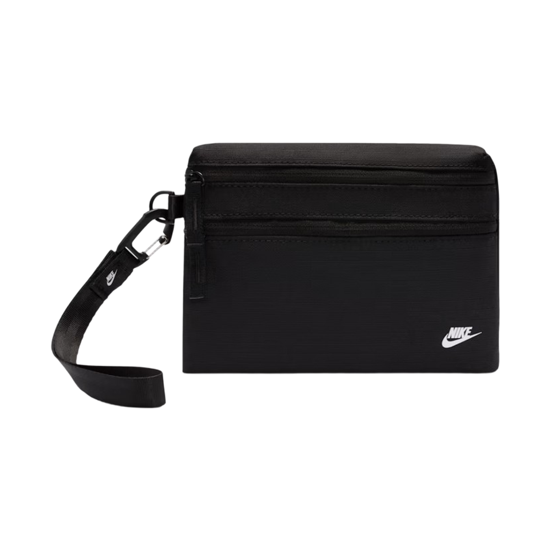 IQ6031-091 Nike Club Clutch Wristlet Black White