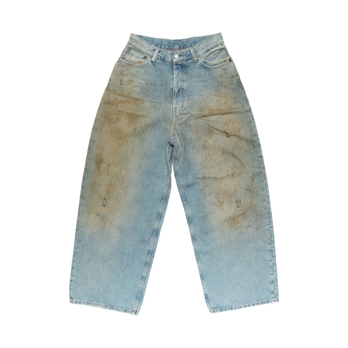 아크네 스튜디오 라인스톤 진 2023 미드 블루(Acne Studios Rhinestone Jeans 2023 Mid Blue) - 1