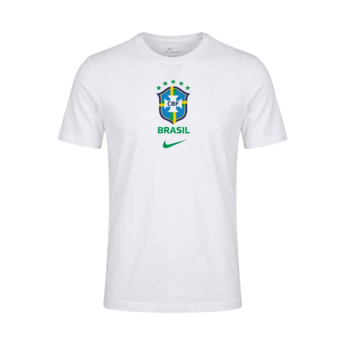 IH2174-100 Nike Brazil Soccer T-Shirt White (IH2174-100) (Non Marking Ver.)