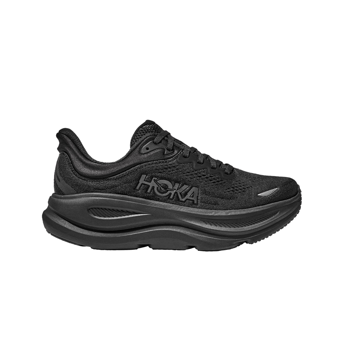 1162014-BBLC [17% 쿠폰] (W) Hoka Bondi 9 Black - Wide
