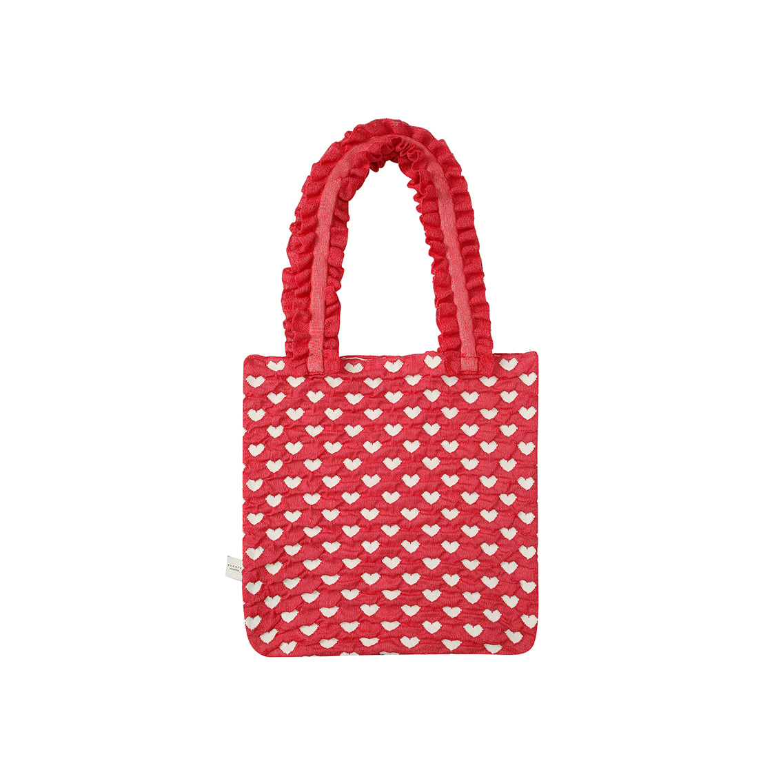 케이스위스 x 플리츠마마 우먼 폴카하트 숄더백 레드(K-SWISS x PLEATSMAMA W Polka Heart Shoulder Bag Red) - 2