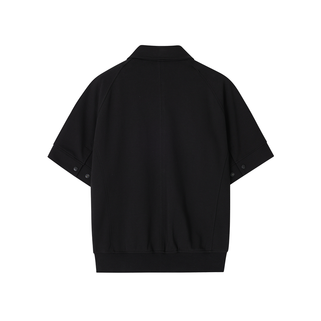송지오 지제로 디바이드 하프 바시티 점퍼 블랙(SONGZIO ZZERO Divide Half Varsity Jumper Black) - 2