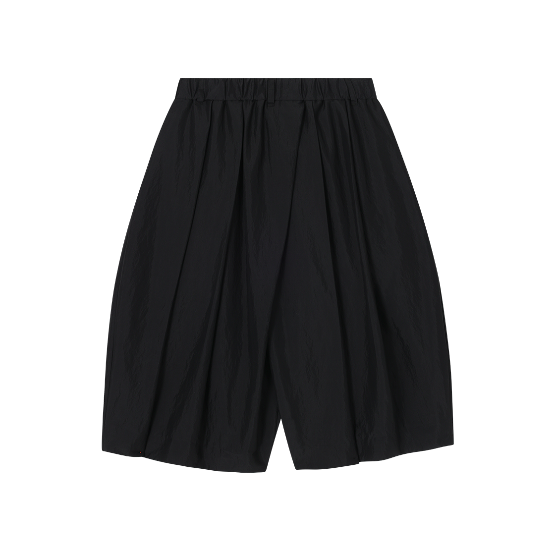 송지오 컬렉션 어시메트릭 드레이프 쇼츠 블랙(SONGZIO COLLECTION Asymmetric Drape Shorts Black) - 2