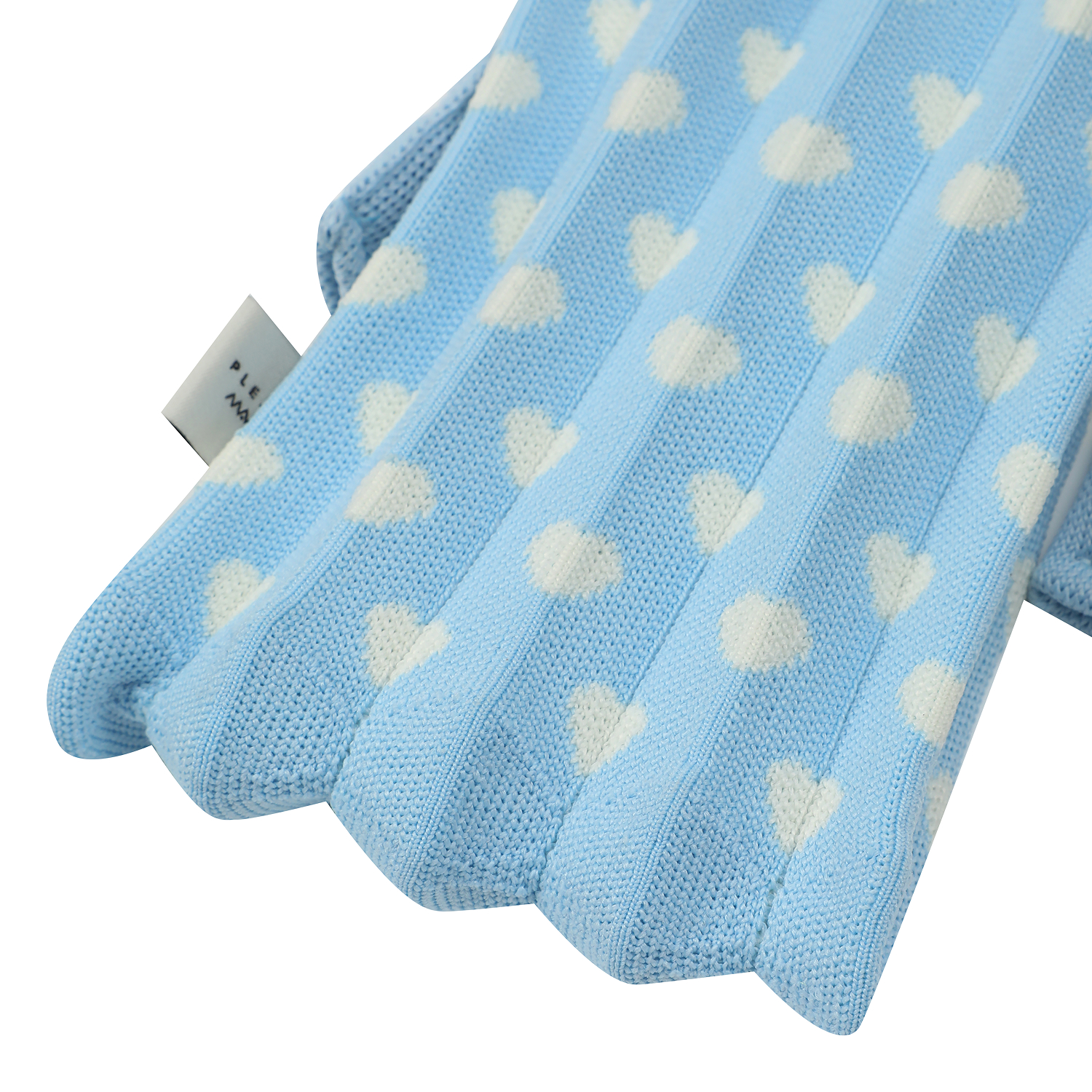 케이스위스 x 플리츠마마 우먼 폴카하트 나노백 라이트 블루(K-SWISS x PLEATSMAMA W Polka Heart Nano Bag L Blue) - 4