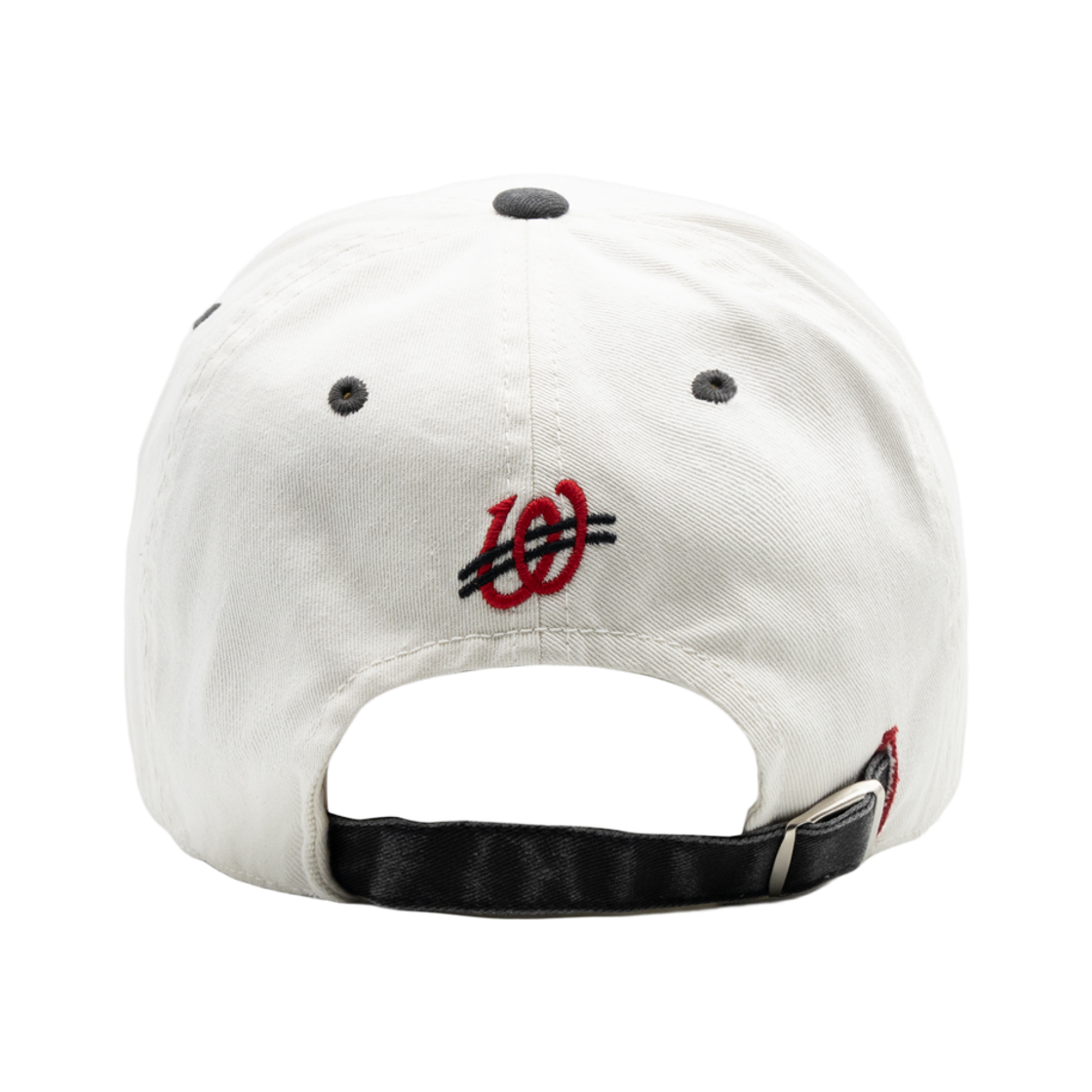 위얼드월드 러브 로고 피그먼트 배색 볼캡(Weird World Love Logo Pigment Color Block Ball Cap) - 4