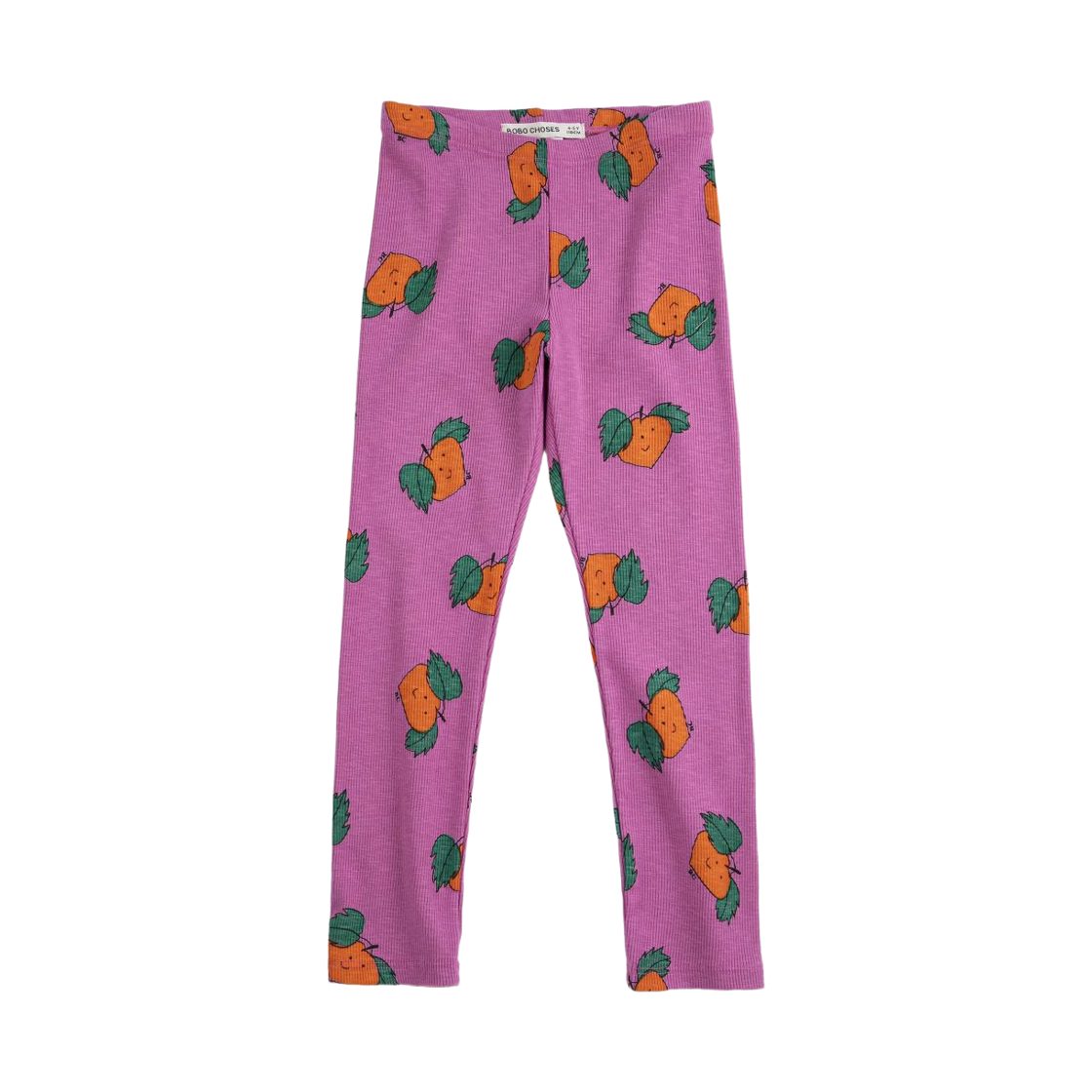 (키즈) 보보쇼즈 탠저린 올 오버 레깅스 핑크((Kids) Bobo Choses Tangerine All Over Leggings Pink)