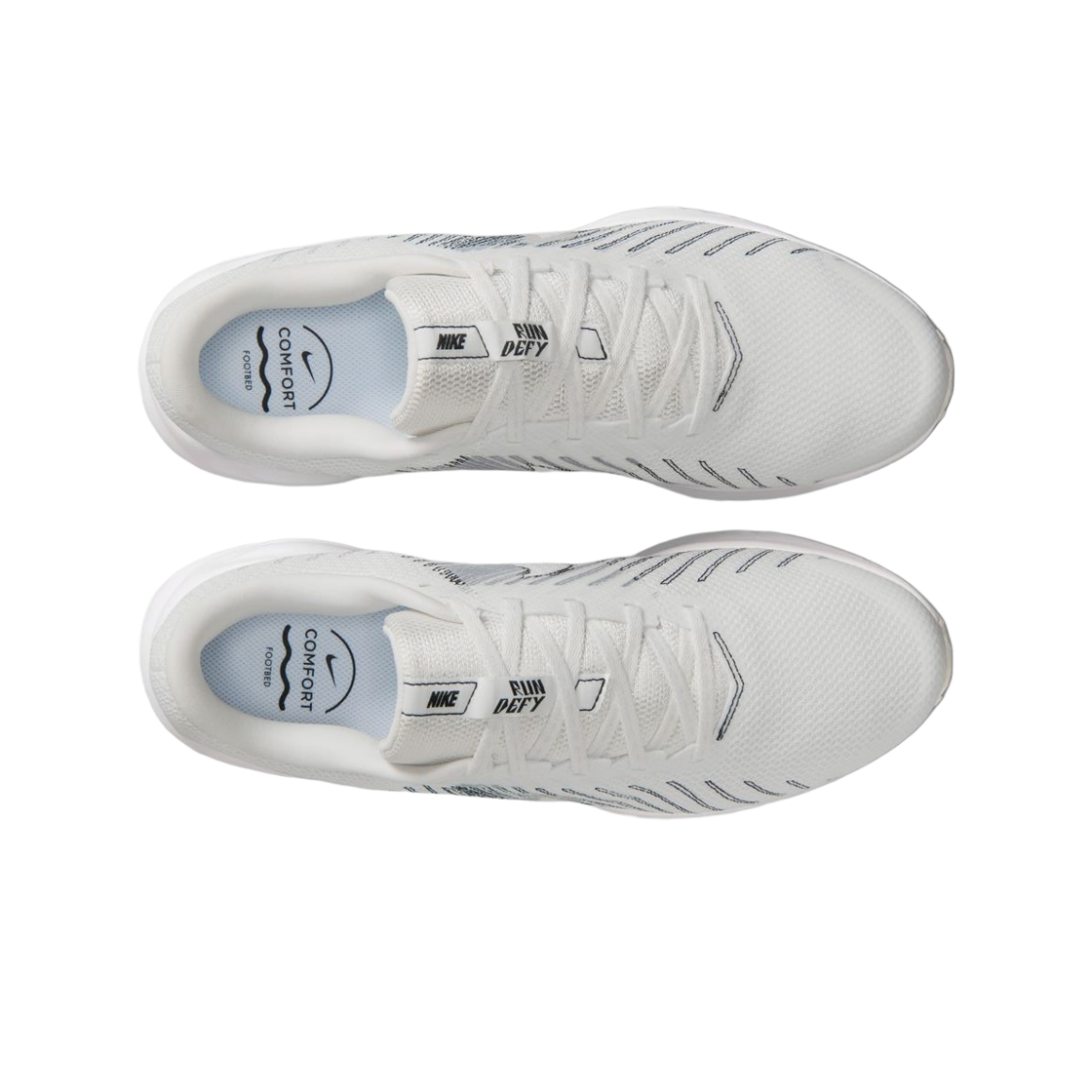 나이키 런 디파이 서밋 화이트 블랙(Nike Run Defy Summit White Black) - 2