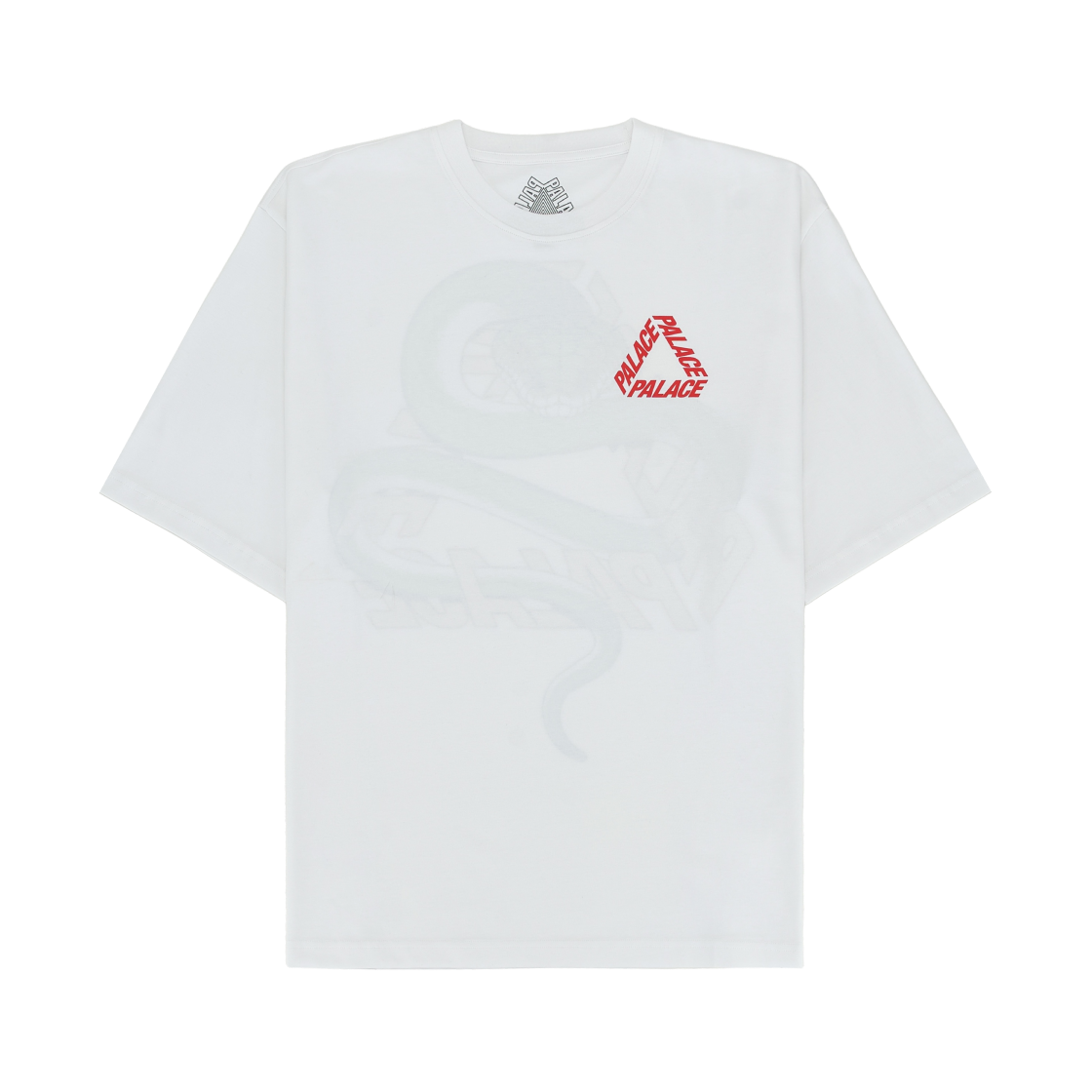 팔라스 스네이키 P3 티셔츠 화이트 - 26SS(Palace Snakey P3 T-Shirt White - 26SS) - 2