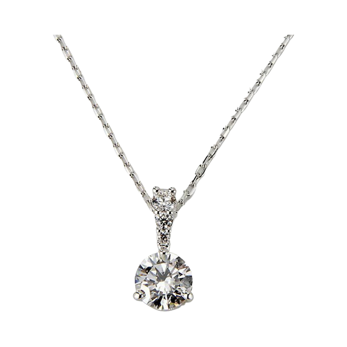 SW5472635 [20% 쿠폰] Swarovski Solitaire Pendant White Rhodium Plated (쇼핑백 포함)