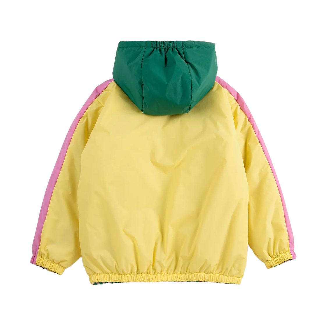 (키즈) 보보쇼즈 컬러 허벌리스트 올 오버 리버시블 라이트 아노락 멀티컬러((Kids) Bobo Choses Color Herbalist All Over Reversible Light Anorak Multicolor) - 2