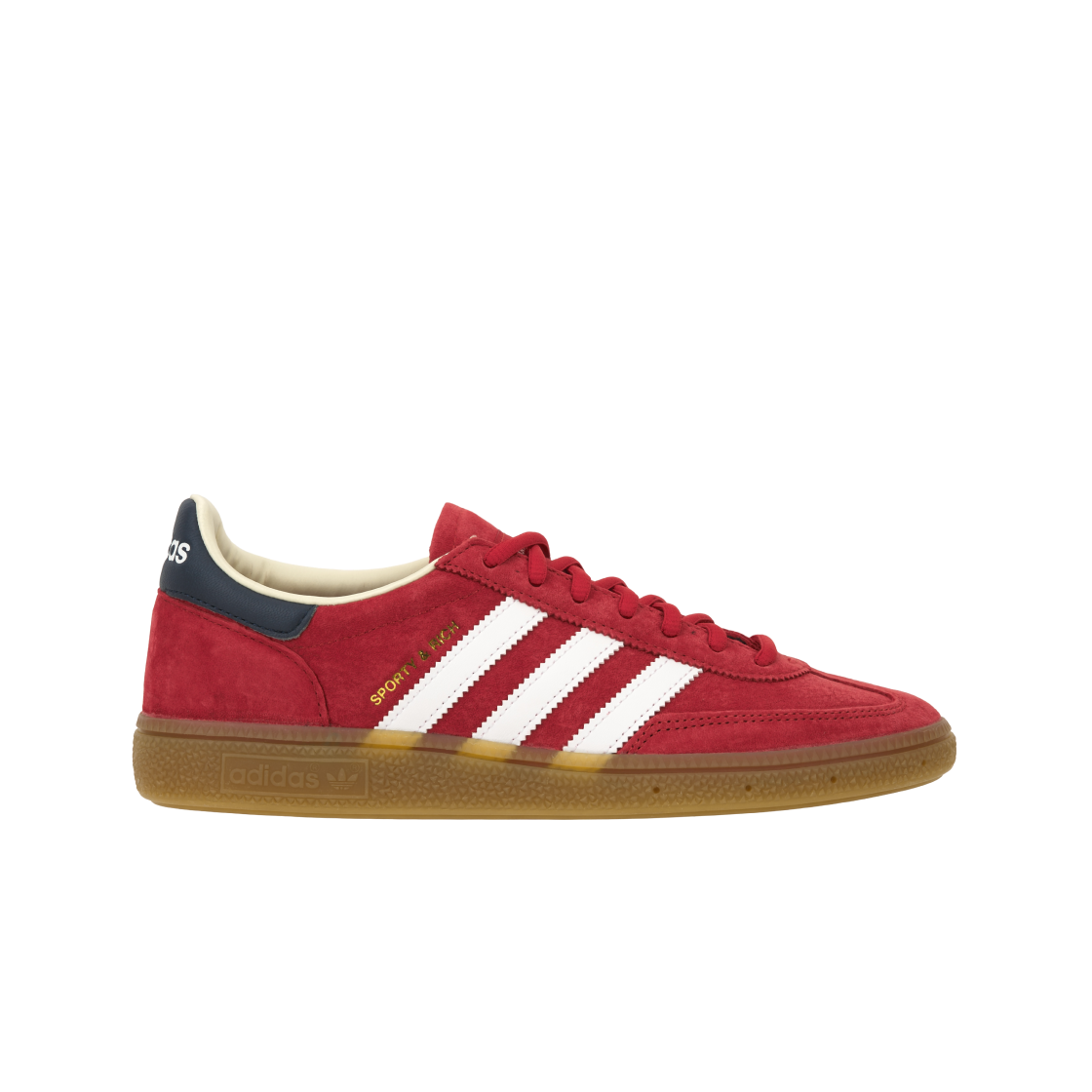 아디다스 x 스포티 앤 리치 스페지알 핸드볼 컬리지에이트 레드 나이트 인디고(Adidas x Sporty & Rich Spezial Handball Collegiate Red Night Indigo) - 1