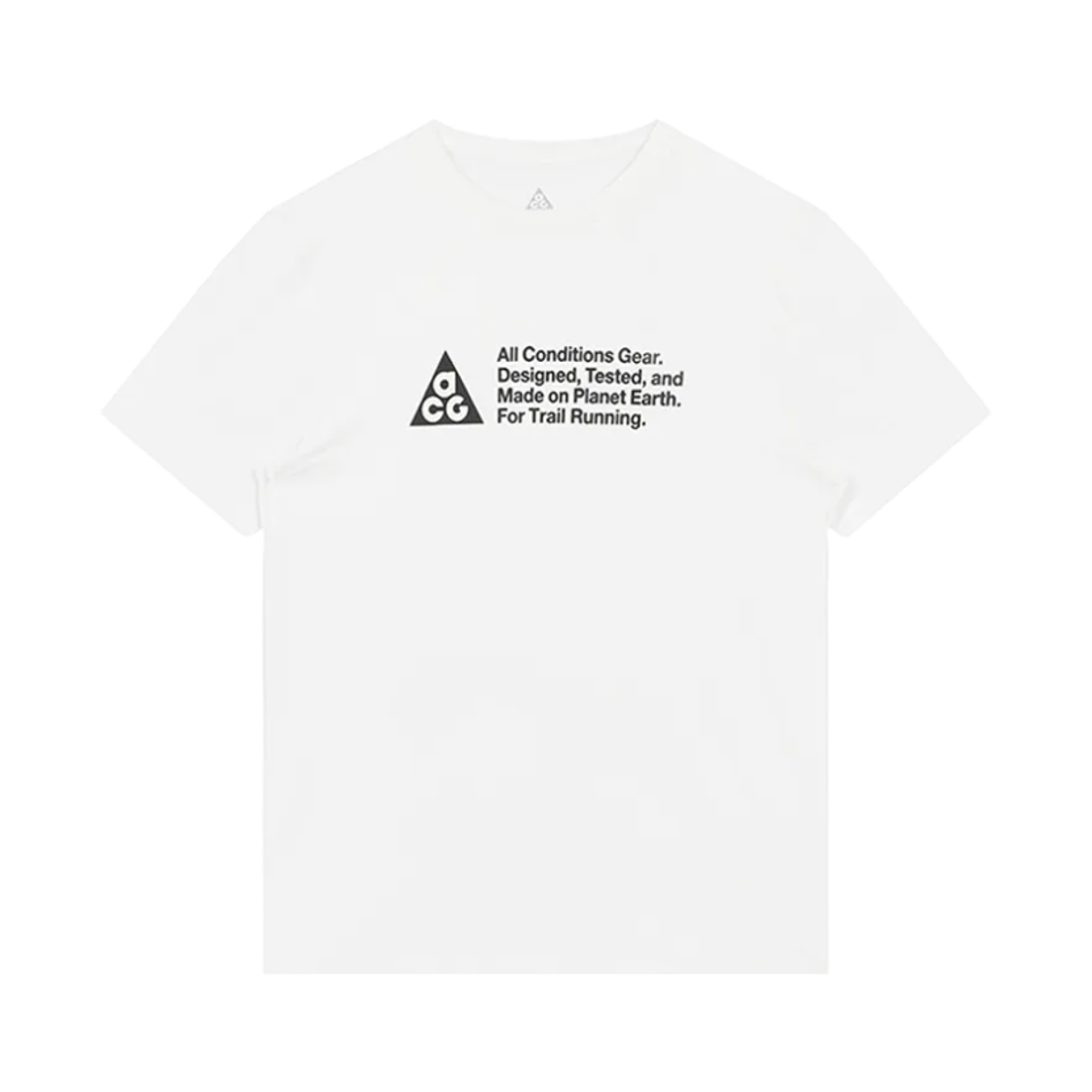 IO9630-121 Nike ACG Dri-Fit Trail Running T-Shirt Summit White - Asia