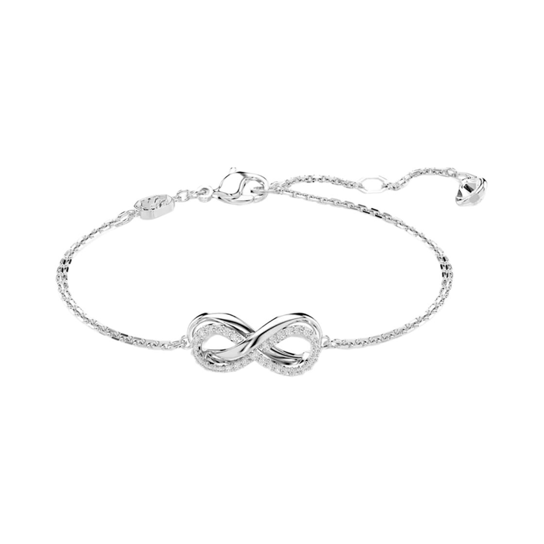 SW5679664 [25% 쿠폰] Swarovski Hyperbola Bracelet Infinity White Rhodium Plated (쇼핑백 포함)