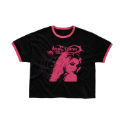 Nike x Travis Scott Cactus Jack Burning Desire Ringer T-Shirt Black