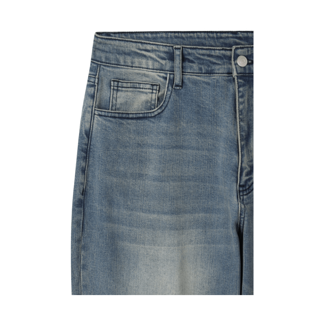 24/7 시리즈 세미 와이드 스트레이트 데님 인디고(24/7 series Semi-Wide Straight Denim Indigo) - 4