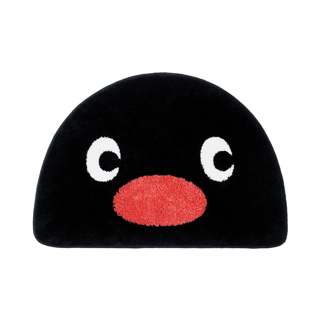 콜리 핑구 얼굴 자가드 발매트 러그(Colley Pingu jacquard rug)