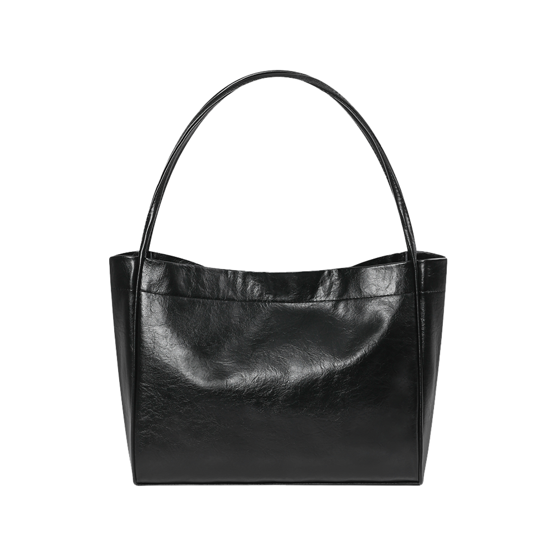 [파우치 증정] 코이리스 루빅스 레더 숄더백 블랙(Coiris Ruvix Leather Shoulder Bag Black) - 2