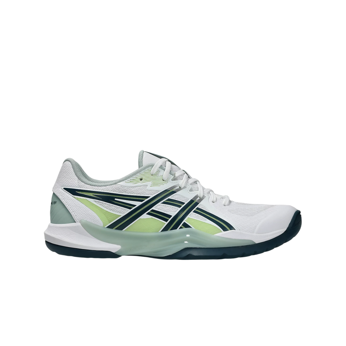 1071A101-104 Asics Powerbreak FF White Tranquil Teal