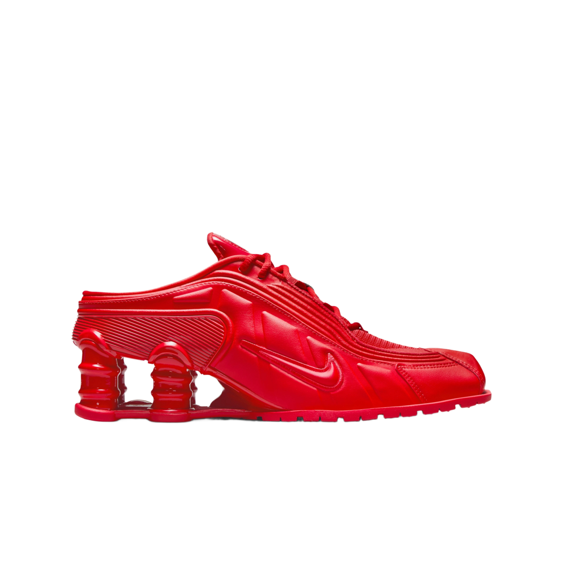나이키 x 마틴 로즈 샥스 MR4 파이어 레드 블랙(Nike x Martine Rose Shox MR4 Fire Red Black) - 1