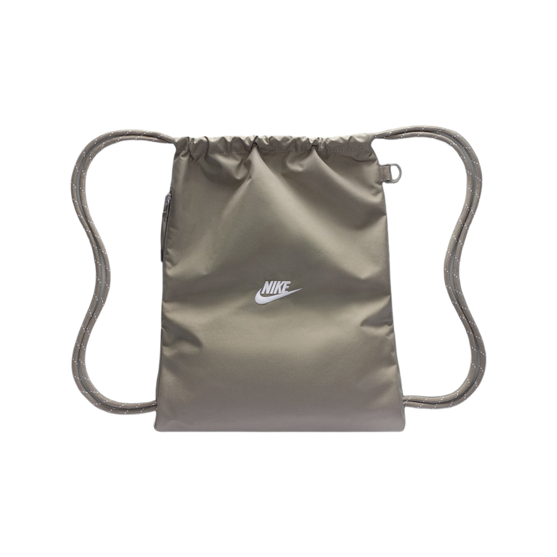 IB4356-320 Nike Heritage 2.0 Drawstring Bag 12L  Light Army White