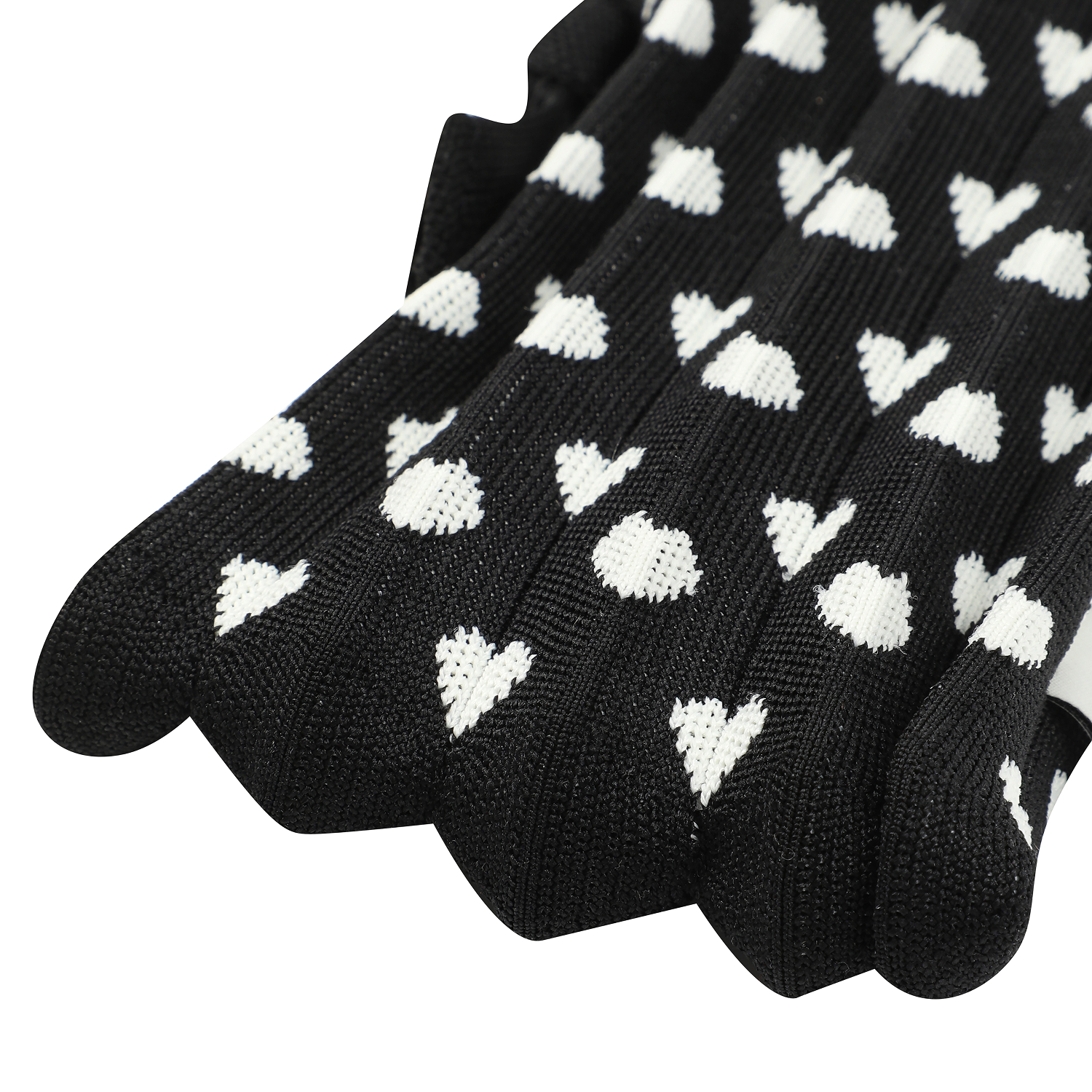 케이스위스 x 플리츠마마 우먼 폴카하트 나노백 블랙(K-SWISS x PLEATSMAMA W Polka Heart Nano Bag Black) - 4