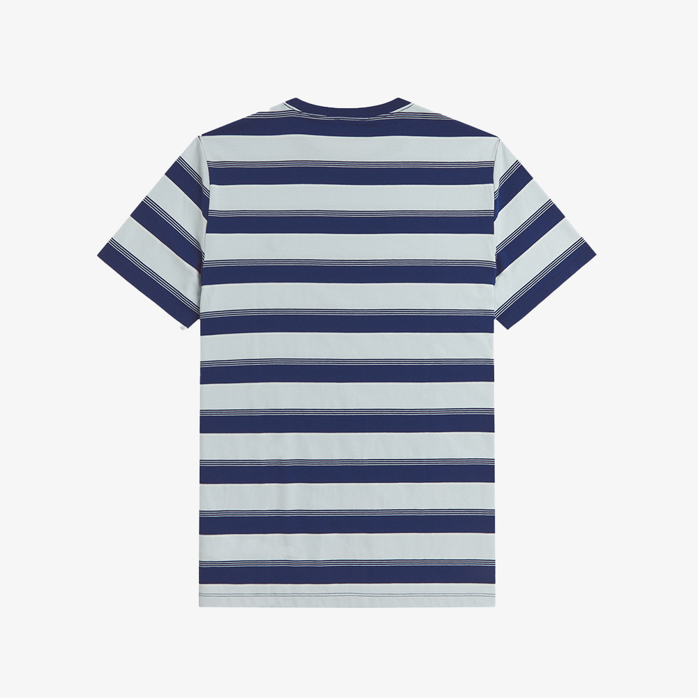 프레드페리 프레드페리 파인 스트라이프 티셔츠 프렌치 네이비(Fred Perry Fine Stripe T-Shirt FRENCH Navy) - 6