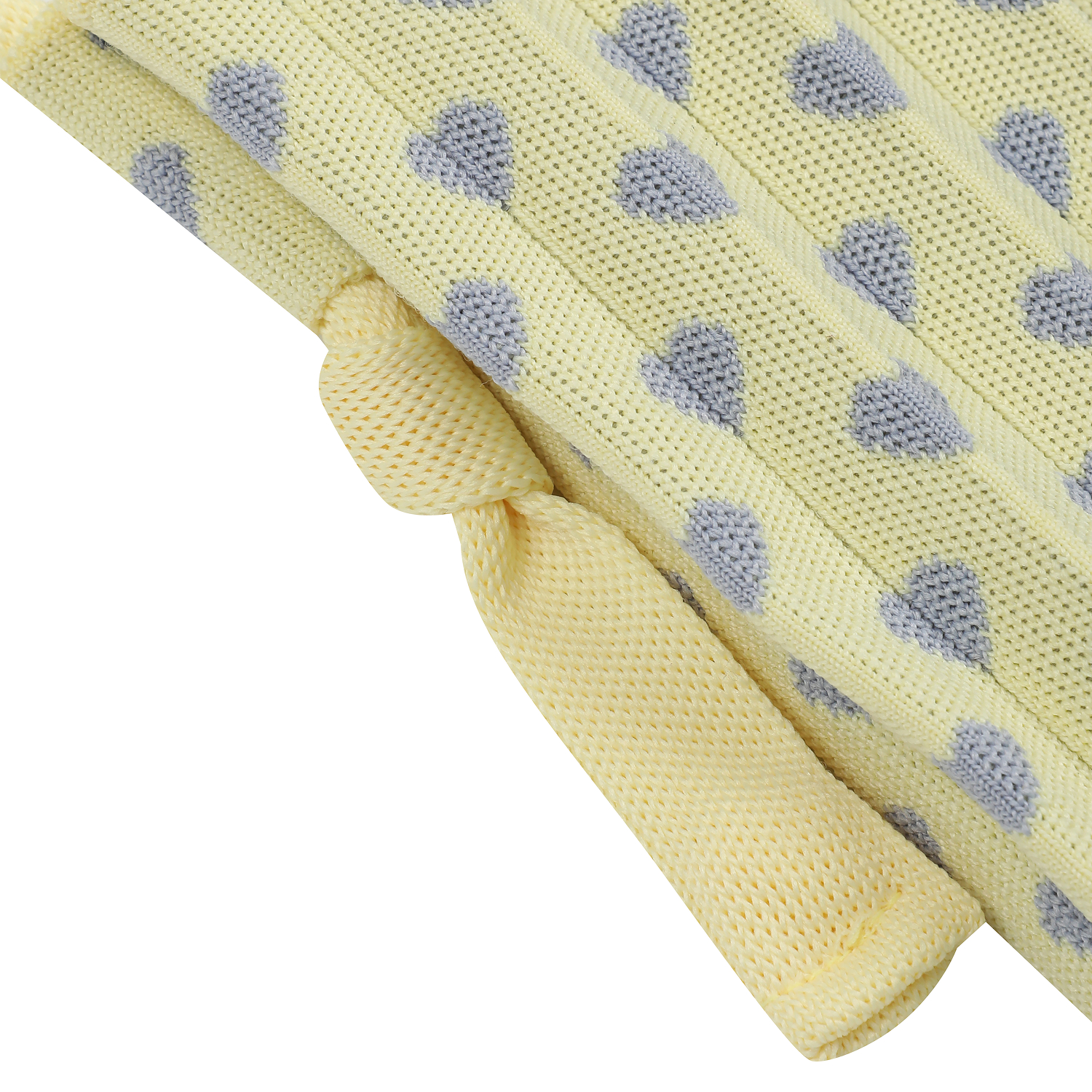 케이스위스 x 플리츠마마 우먼 폴카하트 나노백 라이트 옐로우(K-SWISS x PLEATSMAMA W Polka Heart Nano Bag L Yellow) - 3