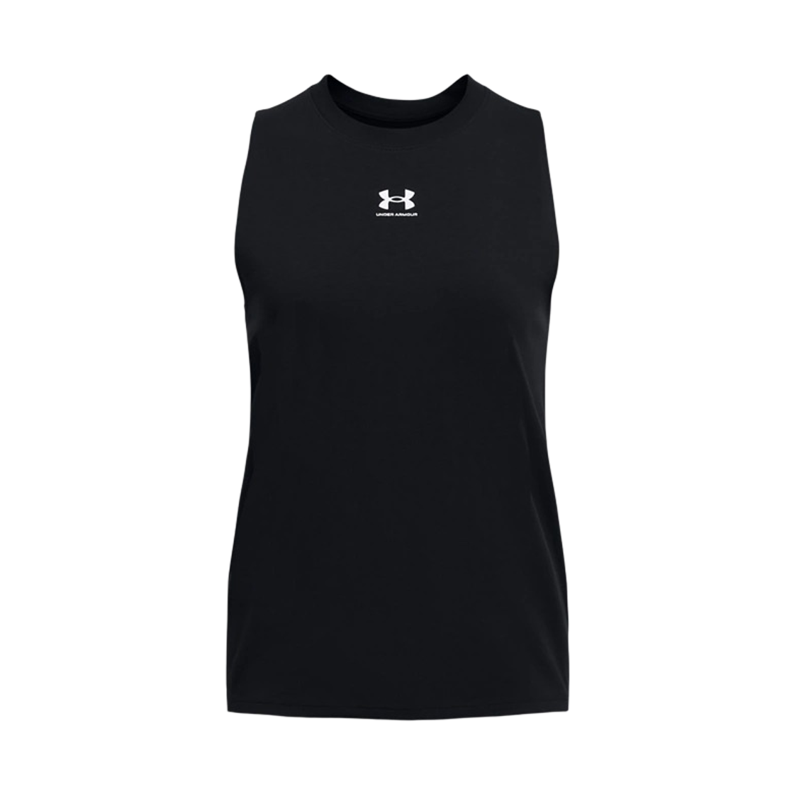 1383659-001 (W) Under Armour UA Rival Muscle Tank Black White