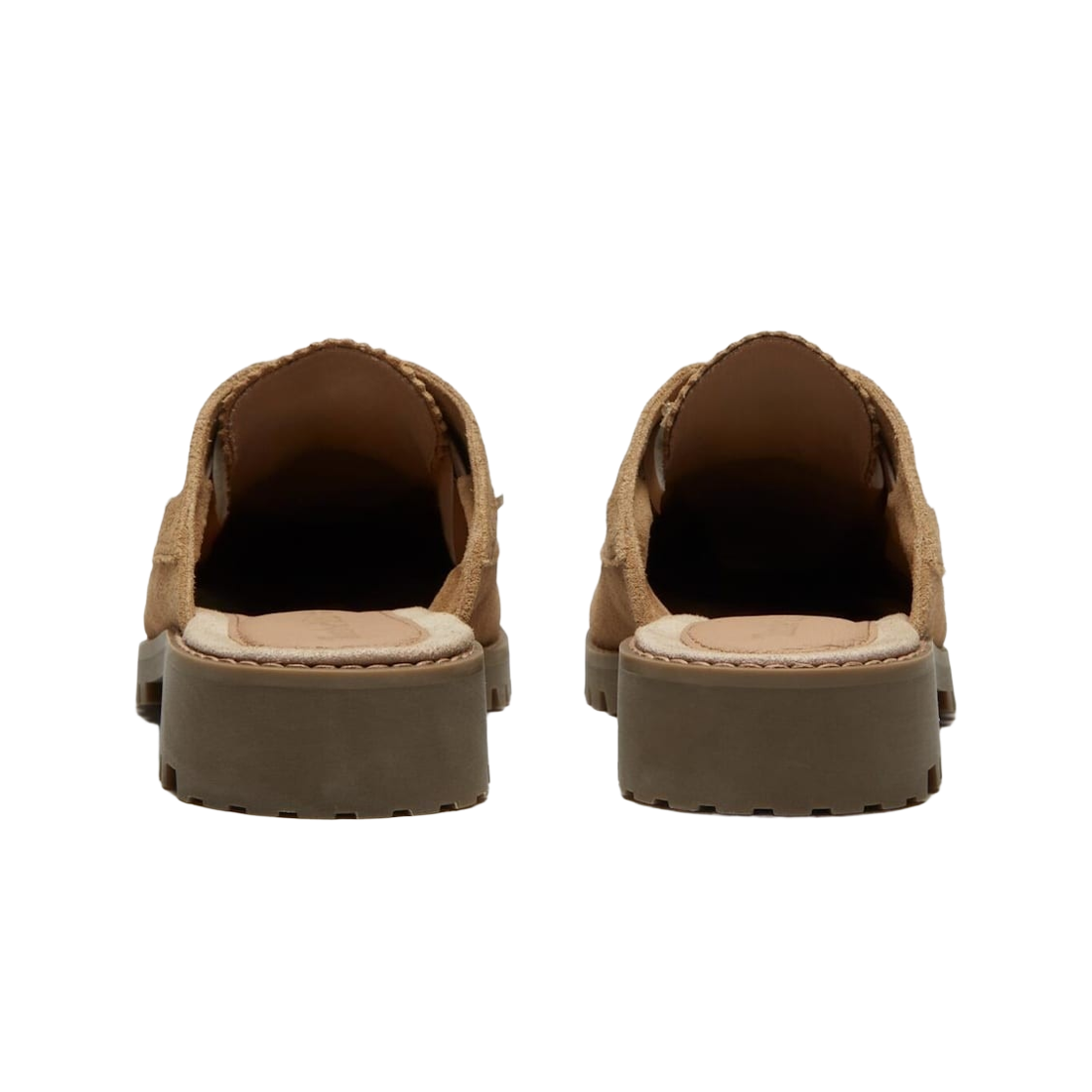 (W) 팀버랜드 어센틱 보트 슈즈 뮬 미디움 베이지((W) Timberland Authentic Boat Shoes Mule Medium Beige) - 3
