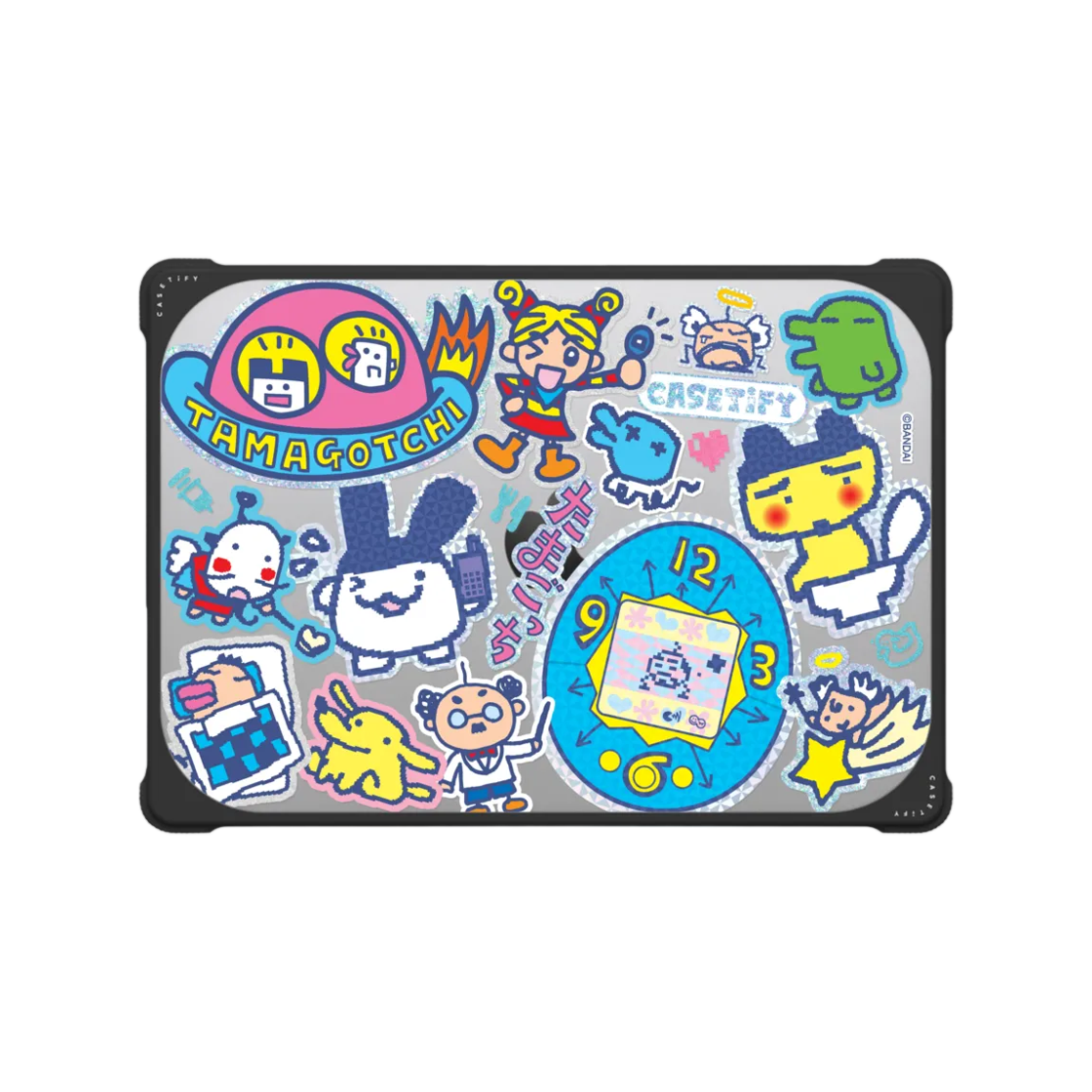 케이스티파이 x 다마고치 스티커매니아 랩탑 바운스 케이스(Casetify x Tamagotchi Stickermania Laptop Bounce Case) - 1