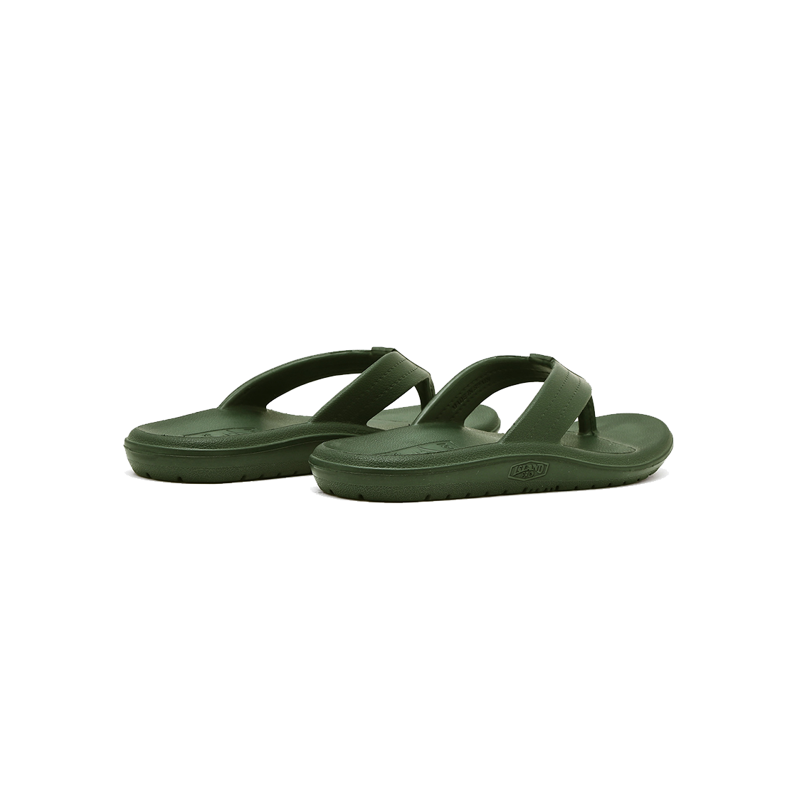 아일랜드 슬리퍼 남여공용 올리브 EVA Y 슬라이드(ISLAND SLIPPER Unisex Dark Green EVA Y Slide) - 3