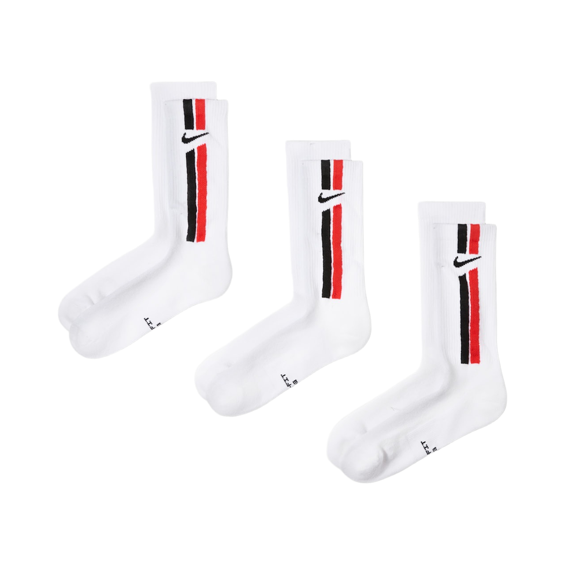 IH8532-900 Nike Everyday Elevated Crew Socks Multicolor (3 Pack/Korean Ver.)