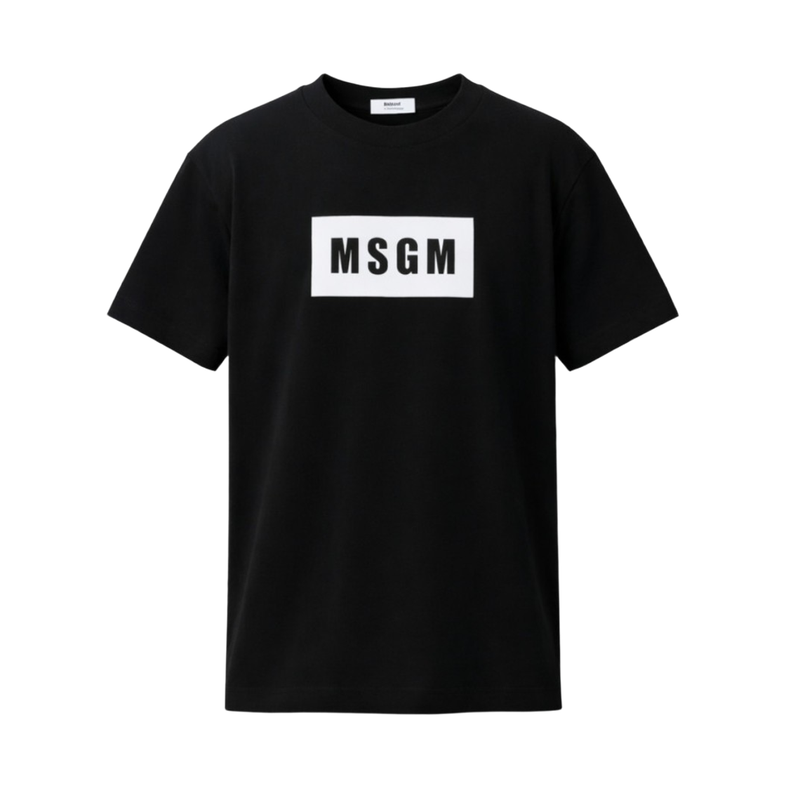 (키즈) 엠에스지엠 로고 티셔츠 블랙((Kids) MSGM Logo T-Shirt Black)