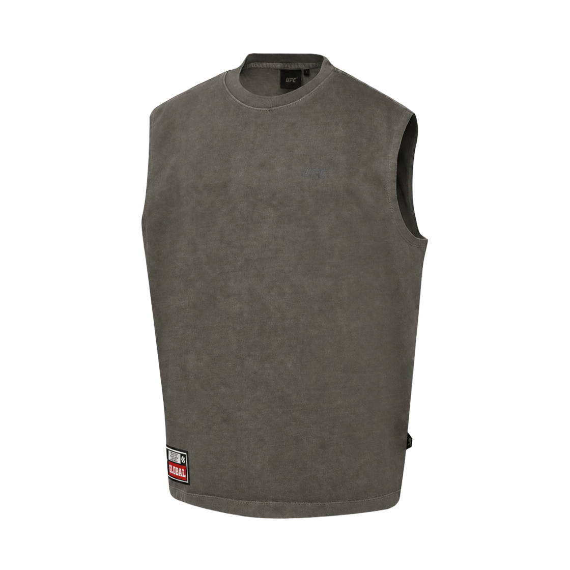 유에프씨 스포츠 옥타곤 워리어 오버핏 슬리브리스 브라운 U2SLX2104BR(UFC SPORT Octagon Warrior Oversized Fit Sleeveless Brown) - 2