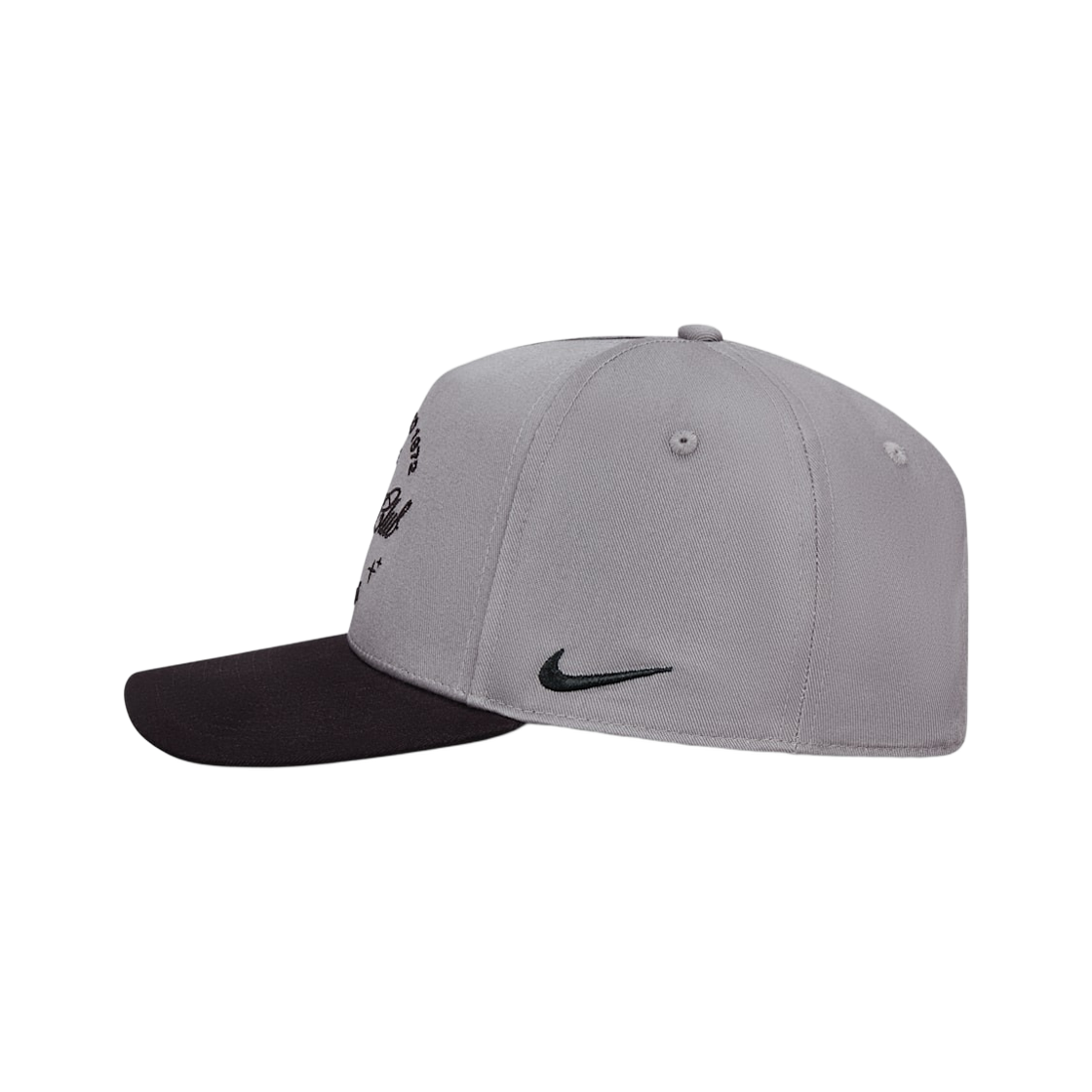 나이키 라이즈 스트럭처 A 프레임 캡 스모크 그레이 블랙(Nike Rise Structured A Frame Cap Smoke Grey Black) - 2