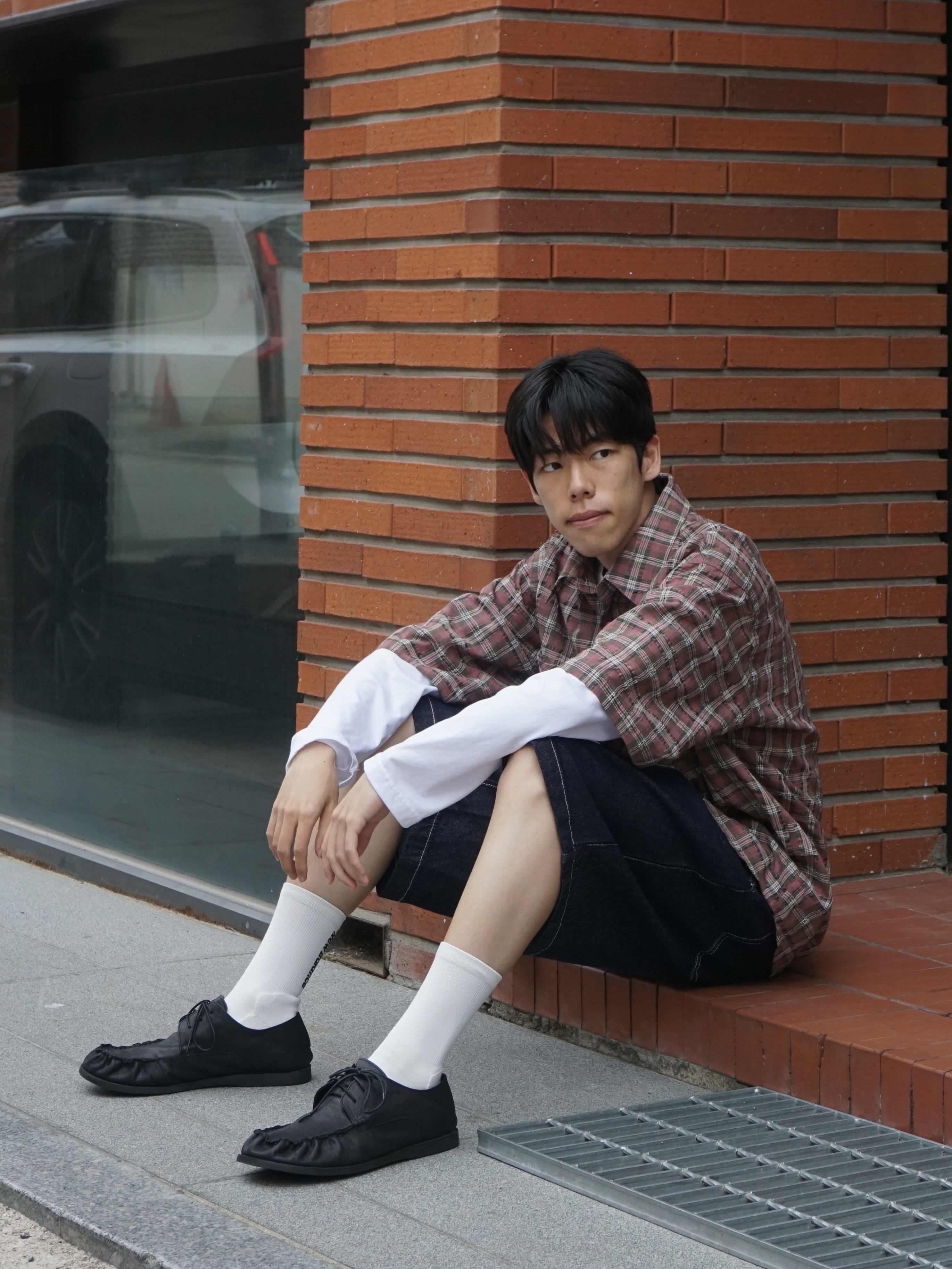 mono_ess BILBAO Black 착용 스타일 - 5