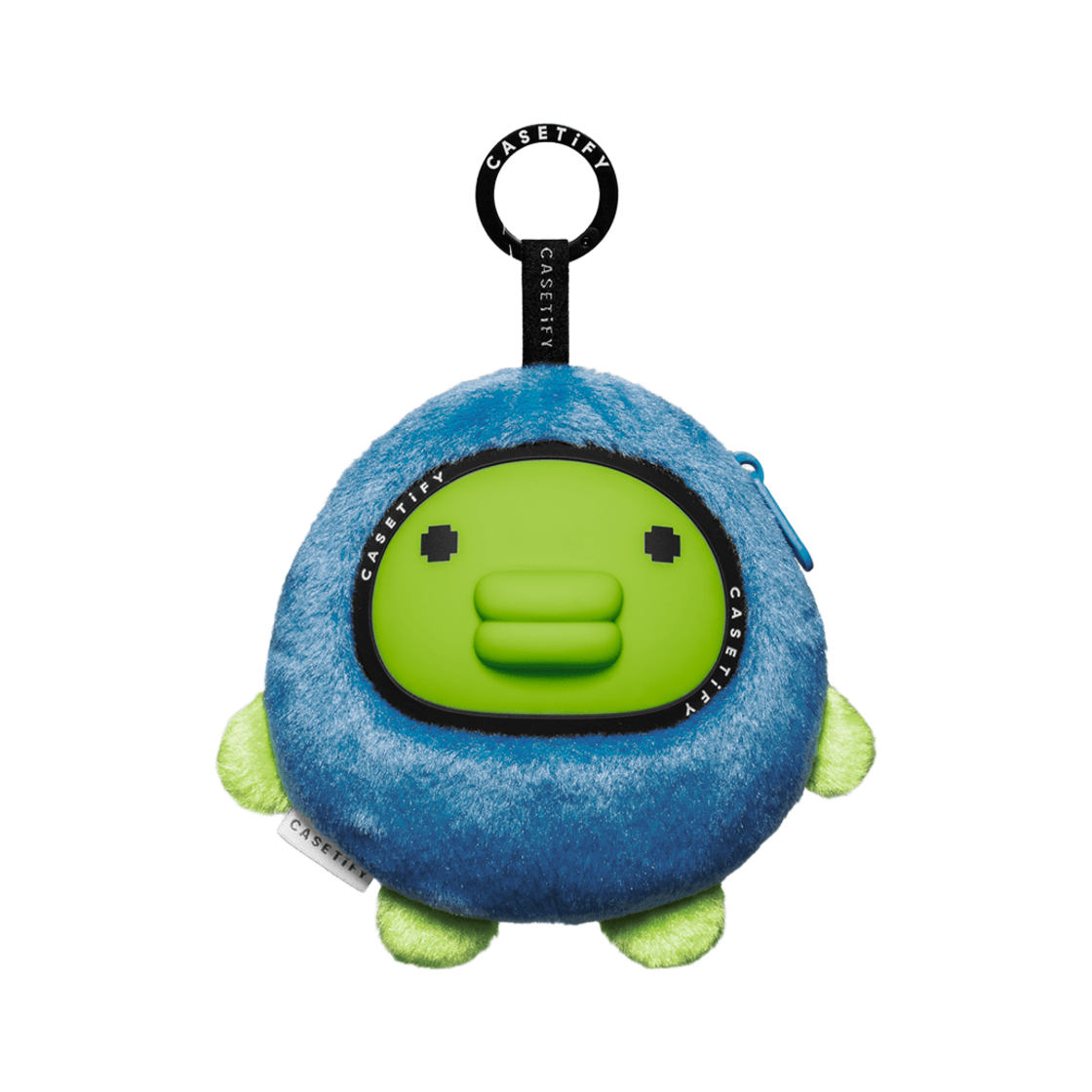 たまごっちSilicon Face Plush Earbuds Pouch 케이스티파이 x 다마고치 실리콘 페이스 플러시 이어버즈 파우치 구치