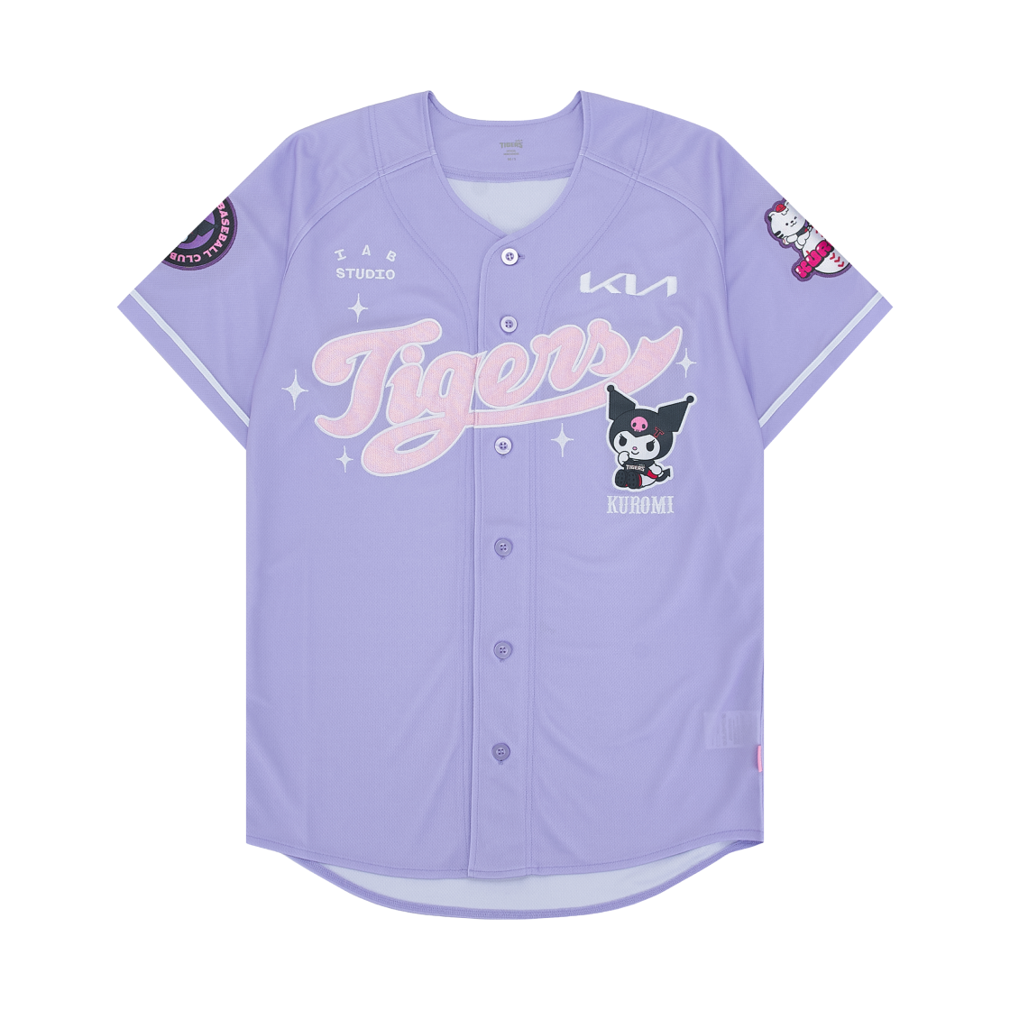 기아 타이거즈 x 쿠로미 25 레플리카 유니폼 라이트 퍼플 (논 마킹 버전)(Kia Tigers x Kuromi 25 Replica Uniform Light Purple (Non Marking Ver.))